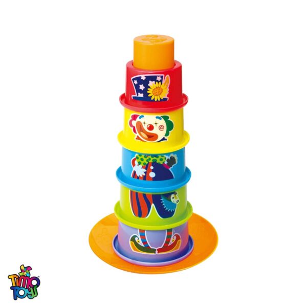 جورچین آموزشی پلی گو Playgo learning Cups رنگ و وارنگ