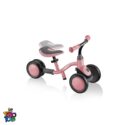 سه چرخه گلوبر صورتی LEARNING BIKE 3 in 1 DELUXE با قفل چرخ