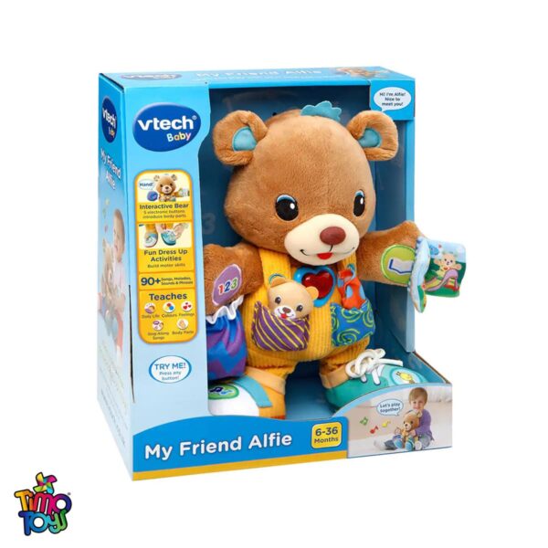 عروسک خرس مدل Alfie برند Vtech