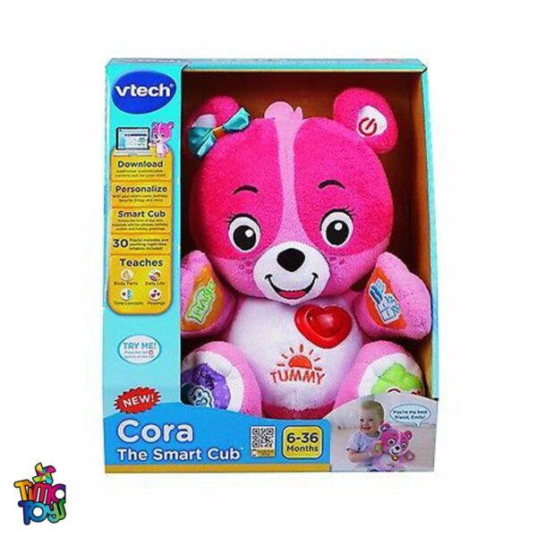 عروسک خرس هوشمند مدل Cora برند Vtech