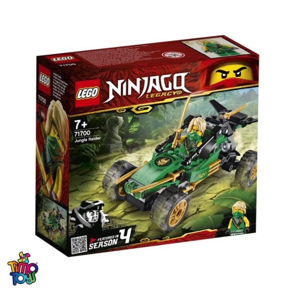 لگو NINJAGO مدل Jungle Raider همراه فیگور نینجا به نام Lioyd