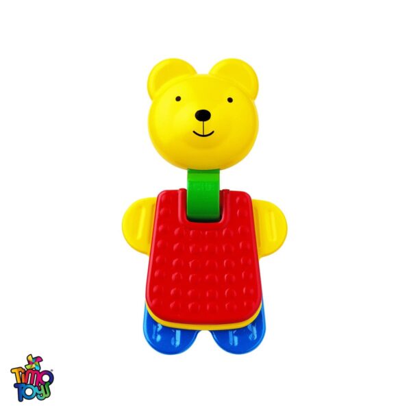 جغجغه مدل خرس AMBI TOYS رنگ