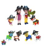 فیگور سگهای نگهبان با کلاه دزد دریایی