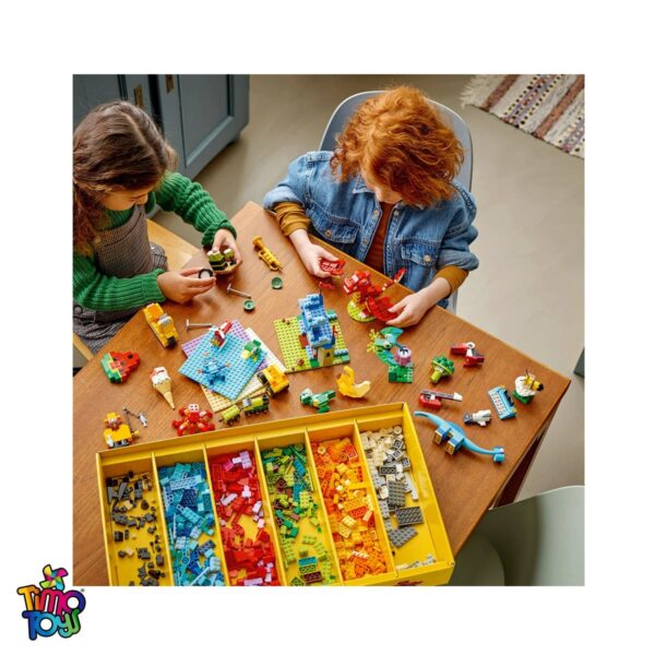 لگو کلاسیک build together کد 11020 دانمارکی دارای 5 عدد صفحه پایه