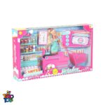 عروسک دفا لوسی مدل سوپرمارکت بزرگ صورتی