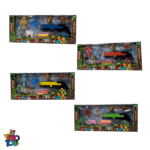 پک 6 تایی فیگور ماینکرافت با تفنگ