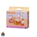 خانواده سیلوانیان مدل میز و صندلی خانواده کد 4506 - تیموتویز