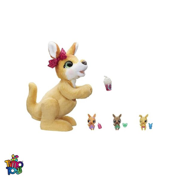 عروسک رباتیک کانگورو Hasbro Mama Josie کد E6724 - تیموتویز