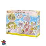 خانواده سیلوانیان مدل قلعه بچه پری دریایی کد 5701 - تیموتویز